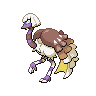 Espathra — mały pikselowy sprite w wariancie shiny