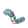 Orthworm — mały pikselowy sprite w wariancie shiny