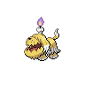 Greavard — mały pikselowy sprite w wariancie shiny
