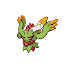 Flutter Mane — mały pikselowy sprite w wariancie shiny