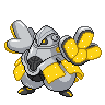 Iron Hands — mały pikselowy sprite w wariancie shiny