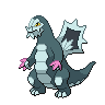Baxcalibur — mały pikselowy sprite w wariancie shiny
