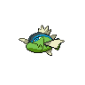 Basculin (Blue Striped) — mały pikselowy sprite w wariancie shiny