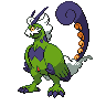 Tornadus (forma Zwierzęca) — mały pikselowy sprite w wariancie shiny