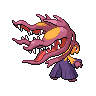 Mawile (Mega) — mały pikselowy sprite w wariancie shiny