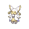 Audino (Mega) — mały pikselowy sprite w wariancie shiny