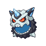 Glalie (Mega) — mały pikselowy sprite w wariancie shiny