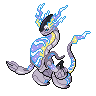 Miraidon (Drive Mode) — mały pikselowy sprite w wariancie shiny