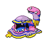 Muk (z Aloli) — mały pikselowy sprite w wariancie shiny