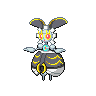 Magearna (Original) — mały pikselowy sprite w wariancie shiny