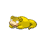 Slowpoke (z Galaru) — mały pikselowy sprite w wariancie shiny