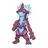 Toxtricity (Low Key) — mały pikselowy sprite w wariancie shiny