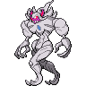 Grimmsnarl (Gigantamax) — mały pikselowy sprite w wariancie shiny