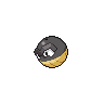 Voltorb (z Hisui) — mały pikselowy sprite w wariancie shiny