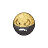 Electrode (z Hisui) — mały pikselowy sprite w wariancie shiny