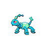 Terapagos — mały pikselowy sprite w wariancie shiny