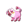 Oinkologne (♀) — mały pikselowy sprite w wariancie shiny