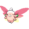 Clefable (Mega) — mały pikselowy sprite w wariancie shiny