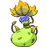 Victreebel (Mega) — mały pikselowy sprite w wariancie shiny