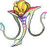 Malamar (Mega) — mały pikselowy sprite w wariancie shiny
