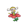 Flabebe — mały pikselowy sprite w zwykłym ubarwieniu