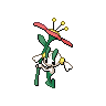 Floette — mały pikselowy sprite w zwykłym ubarwieniu