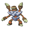 Barbaracle — mały pikselowy sprite w zwykłym ubarwieniu
