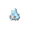 Bergmite — mały pikselowy sprite w zwykłym ubarwieniu