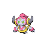 Hoopa — mały pikselowy sprite w zwykłym ubarwieniu