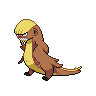 Gumshoos — mały pikselowy sprite w zwykłym ubarwieniu