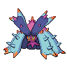 Toxapex — mały pikselowy sprite w zwykłym ubarwieniu