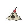 Sandygast — mały pikselowy sprite w zwykłym ubarwieniu
