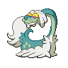 Drampa — mały pikselowy sprite w zwykłym ubarwieniu