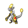 Hakamo-o — mały pikselowy sprite w zwykłym ubarwieniu