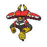 Tapu Bulu — mały pikselowy sprite w zwykłym ubarwieniu