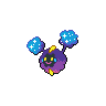 Cosmog — mały pikselowy sprite w zwykłym ubarwieniu