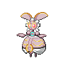 Magearna — mały pikselowy sprite w zwykłym ubarwieniu