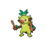 Thwackey — mały pikselowy sprite w zwykłym ubarwieniu