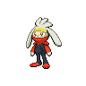 Raboot — mały pikselowy sprite w zwykłym ubarwieniu
