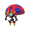 Orbeetle — mały pikselowy sprite w zwykłym ubarwieniu
