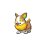 Yamper — mały pikselowy sprite w zwykłym ubarwieniu