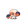 Clobbopus — mały pikselowy sprite w zwykłym ubarwieniu