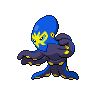 Grapploct — mały pikselowy sprite w zwykłym ubarwieniu