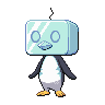 Eiscue — mały pikselowy sprite w zwykłym ubarwieniu
