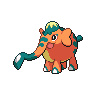 Cufant — mały pikselowy sprite w zwykłym ubarwieniu