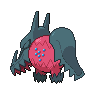 Regidrago — mały pikselowy sprite w zwykłym ubarwieniu