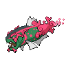 Basculegion — mały pikselowy sprite w zwykłym ubarwieniu