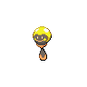 Tadbulb — mały pikselowy sprite w zwykłym ubarwieniu