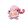 Scream Tail — mały pikselowy sprite w zwykłym ubarwieniu