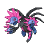 Iron Jugulis — mały pikselowy sprite w zwykłym ubarwieniu